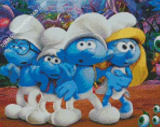 Smurfs Diamond Paintings