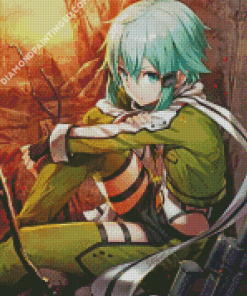 Sword Art Online Anime Boy Diamond Paintings