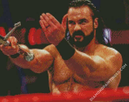 WWE Wrestler Drew McIntyre Diamond Paintings