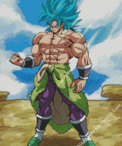 Aesthetic Broly Diamond Paintings