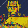 Aesthetic Lebron James Diamond Paintings