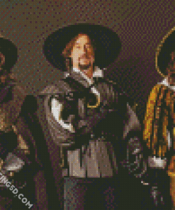 Aesthetic The Three Muskeeters Diamond Paintings