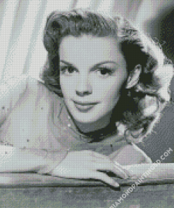 Black And White Judy Garland Diamond Paintings