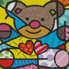 Britto Hearts Beats Diamond Paintings