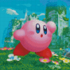 Cute Kirby Animation Diamond Paintings