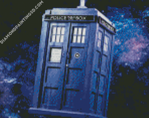 Doctor Who Tardis Diamond Paintings