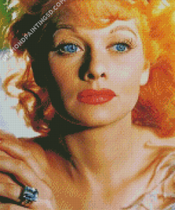 Gorgeous Lucille Ball Diamond Paintings