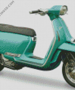 Green Lambretta Diamond Paintings