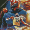 Lakers Lebron James Diamond Paintings