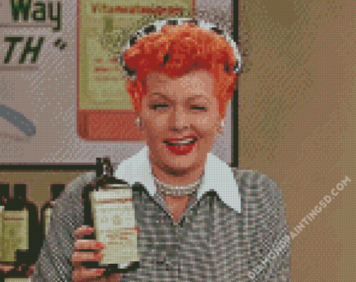 Lucy Lucille Ball Diamond Paintings