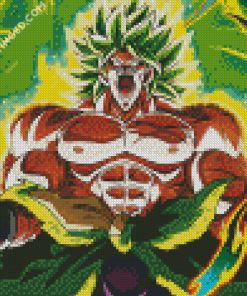 Mad Broly Diamond Paintings