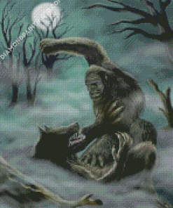 Mad Sasquatch Diamond Paintings