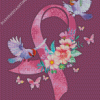 Pink Ribbon Diamond Paintings