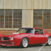 Red Trans Am Car Diamond Paintings