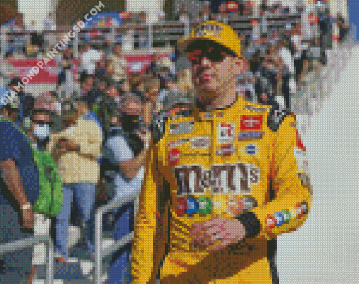 The American Race Driver Kyle Busch Diamond Paintings