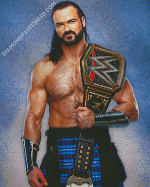 WWE Champion Drew McIntyre Diamond Paintings