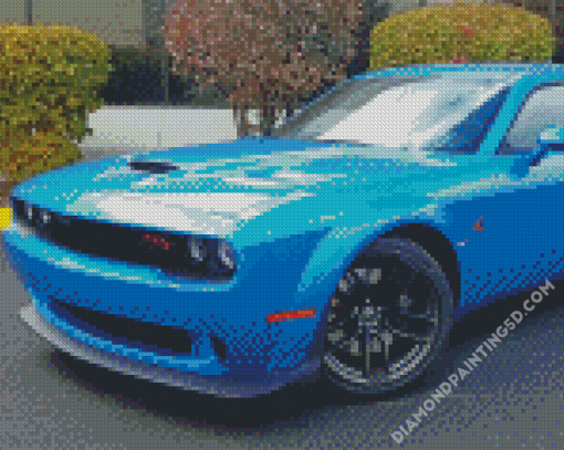 Blue Challenger Diamond Paintings