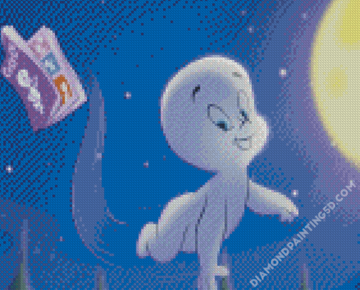 Gasper The Friendly Ghost Diamond Paintings