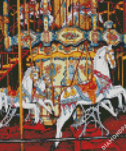 Circus Carousel Diamond Paintings