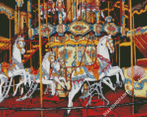 Circus Carousel Diamond Paintings