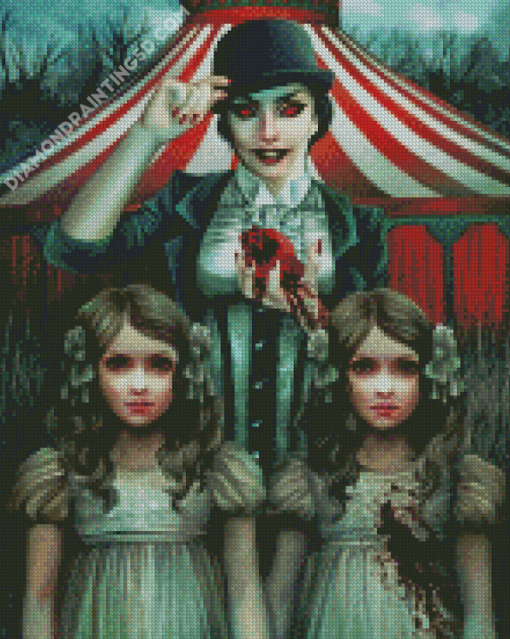 Creepy Circus Diamond Paintings