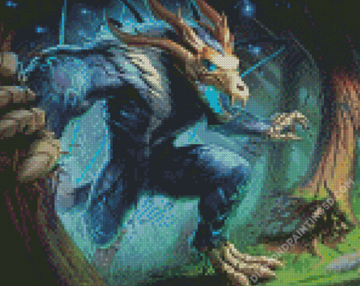 Fantasy Fenrir Wolf Diamond Paintings