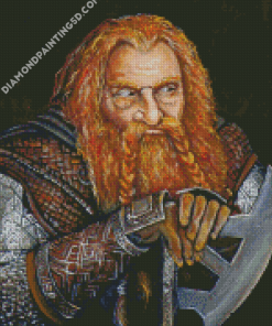 Gimli Lord Of The Rings Diamond Paintings