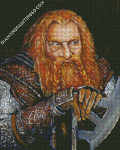 Gimli Lord Of The Rings Diamond Paintings