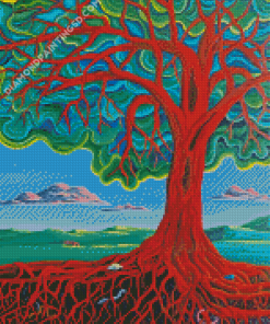 Growth Tree Diamond Paintings