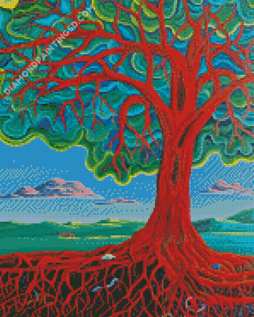 Growth Tree Diamond Paintings