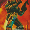 Halo Master Chief Game Diamond Paintings