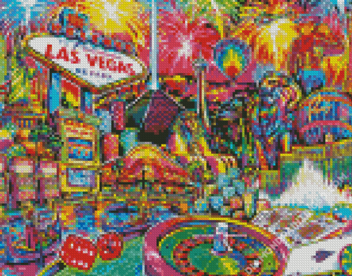 Las Vegas Travel Diamond Paintings