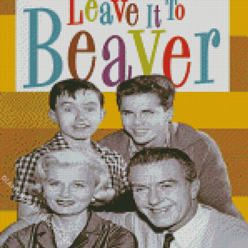 Leave It To Beaver Sitcom Diamond Paintings