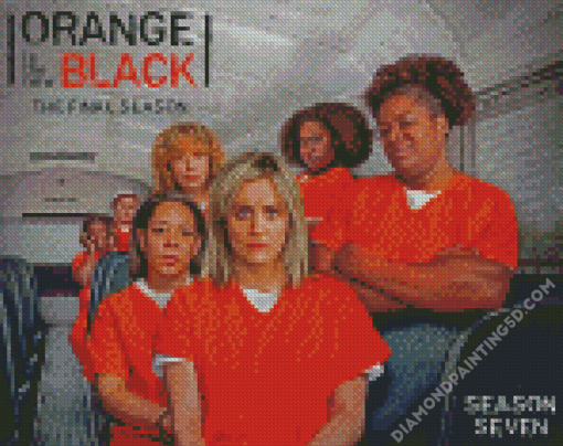 Orange Is The New Black Serie Diamond Paintings