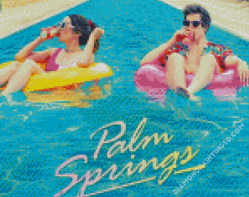 Palm Springs Movie Poster Diamond Paintings