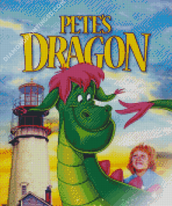 Petes Dragon Movie Poster Diamond Paintings