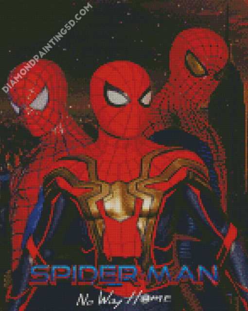 Spider Man No Way Home Marvel Movie Diamond Paintings