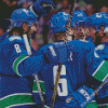 Vancouver Canucks Ice Hockey Player Diamond Paintings