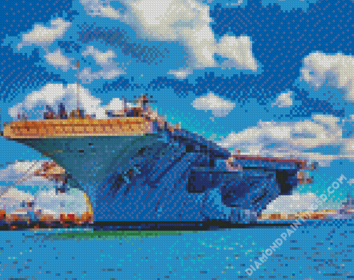 Aircraft Carrier Diamond Paintings