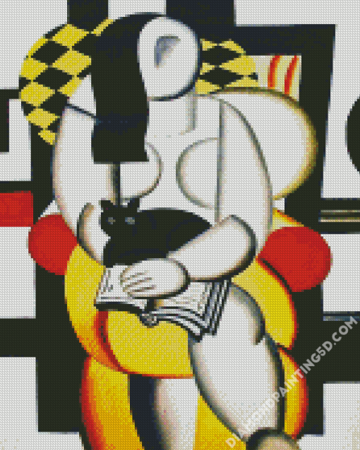 Fernard Leger Woman With A Cat Diamond Paintings