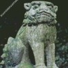 Komainu Japanese Statue Diamond Paintings