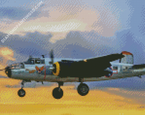 B25 Mitchell Sunset Diamond Paintings