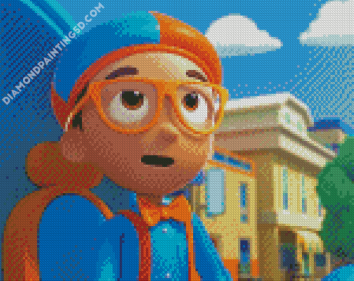 Blippi Character Diamond Paintings