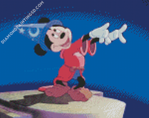 Fantasia Mickey Movie Diamond Paintings