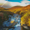 Mourne Mountains Waterfall Diamond Paintings