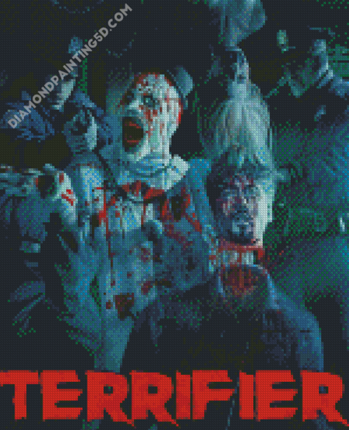 The Terrifier Movie Poster Diamond Paintings