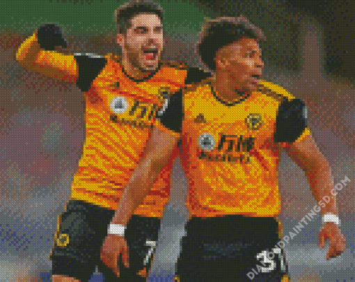 Wolverhampton Wanderers Football Team Diamond Paintings