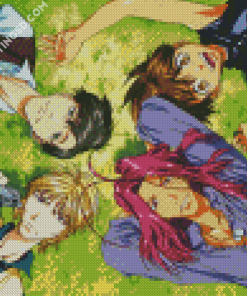 Aesthetic Saiyuki Characters Diamond Paintings