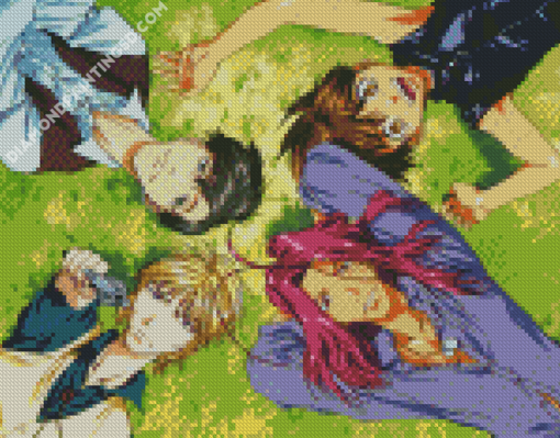 Aesthetic Saiyuki Characters Diamond Paintings