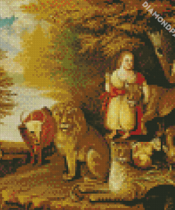 Aesthetic Peaceable Kingdom Diamond Paintings